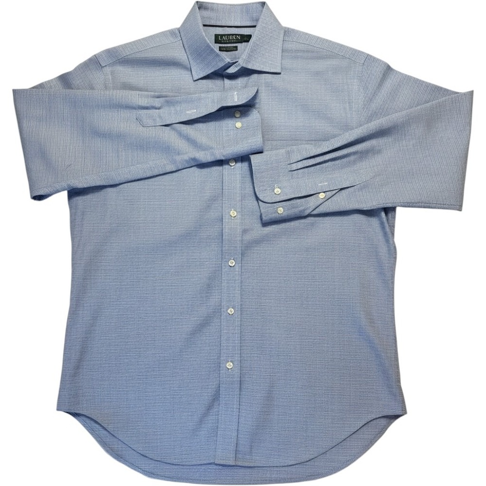 Lauren Ralph Lauren 17 34/35 Classic‎ Fit Stretch Non Iron Dress Shirt